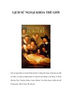 LỊCH SỬ NGOẠI KHOA THẾ GIỚI ppsx