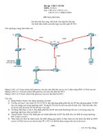 Bài tập THỰC HÀNH MÔN: CCNA1 Lớp C9CT3-4 C9CT11-12 C9CT13-14 ppsx