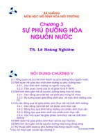 Mô hình hóa môi trường - Chương 3 doc