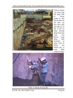 Báo Cáo Chuyên Đề Thi Công Tầng Hầm Phần 8 pot