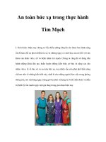 An toàn bức xạ trong thực hành Tim Mạch pps