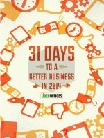 31 days to a better business in 2014