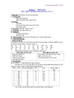 Giáo án đại số lớp 10: Chương V THỐNG KÊ potx