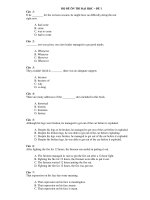 BỘ ĐỀ ÔN THI ĐẠI HỌC – ĐỀ 1 ppsx