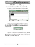 Hướng dẫn tự học PLC CPM1 qua hình ảnh part 4 ppt