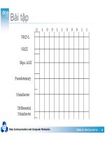 Kỹ Thuật Truyền Số Liệu : Kỹ thuật mã hóa tín hiệu part 3 docx