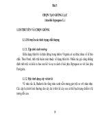 BÀI GIẢNG CHỌN GIỐNG CÂY TRỒNG CHUYÊN KHOA 1 - BÀI 3 pdf