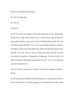 Điều trị sẹo lồi bằng nội và ngoại khoa docx