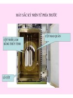 ĐẠI CƯƠNG VỀ SẮC KÝ KHÍ part 2 ppsx