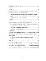 Kế toán chi phí sản xuất và tính gía thành sản phầm tại công ty cổ phần tư vấn đầu tư và xây dựng quốc tế