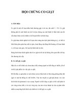 HỘI CHỨNG CO GIẬT ppt