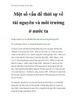 Việt Nam môi trường và cuộc sống - Phần 5 pps