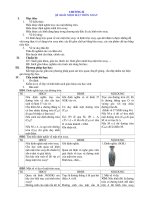 Giáo án đại số 12: KHÁI NIỆM MẶT TRÒN XOAY doc