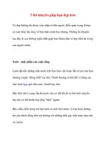 5 lời khuyên giúp bạn đẹp hơn pps