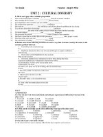 UNIT 2 : CULTURAL DIVERSITY pps