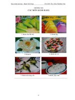 GIÁO TRÌNH BÁNH TRUYỀN THỐNG VIỆT NAM - CHƯƠNG VIII CÁC MÓN BÁNH RANG ppsx