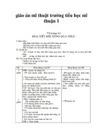 giáo án mĩ thuật trường tiểu học mĩ thuận_2 potx