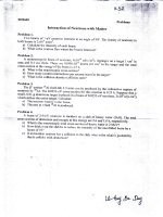 Đề thi khóa 33 trường ĐHSP năm 4 khoa vật lý - Vật lý neutrong (2) doc