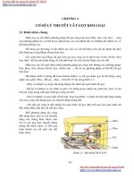 GIÁO TRÌNH CƠ SỞ CÔNG NGHỆ CHẾ TẠO MÁY - CHƯƠNG 2 CƠ SỞ LÝ THUYẾT CẮT GỌT KIM LOẠI pptx