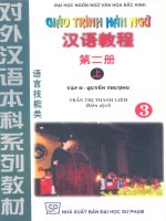 Giáo Trình Hán Ngữ - Quyển 3 ppsx