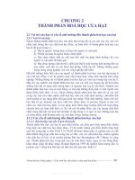 Giáo trình -Sản xuất hạt giống và công nghệ hạt giống - chương 2 pps