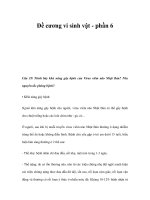 Đề cương vi sinh vật - phần 6 pdf