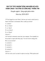 BÀI TẬP TRẮC NGIỆM TIẾNG ANH MÔN HỆ ĐIỀU HÀNH LINUX- TRƯỜNG CD CÔNG NGHỆ THÔNG TIN_4 pot
