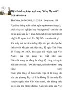 Dịch thành ngữ, tục ngữ sang 