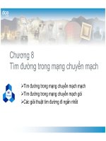 Kỹ thuật truyền số liệu : Tìm đường trong mạng chuyển mạch part 1 doc