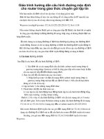 Giáo trình hướng dẫn cấu hình đường mặc định cho router trong giao thức chuyển gói tập tin p1 pps