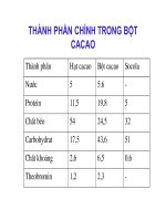 Bài giảng : CÔNG NGHỆ SẢN XUẤT BÁNH KẸO part 10 pdf