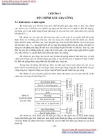 GIÁO TRÌNH CƠ SỞ CÔNG NGHỆ CHẾ TẠO MÁY - CHƯƠNG 5 ĐỘ CHÍNH XÁC GIA CÔNG pps