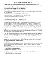 ̉ ÔN THI MÔN QUAN TRI ̣ HỌC ppsx