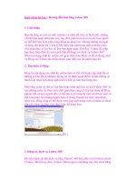 Giáo trình tin học : Hướng dẫn làm blog yahoo 360 ppsx