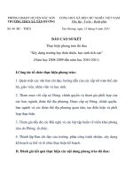 PHÒNG GD&ĐT HUYỆN BẮC SƠN TRƯỜNG THCS XBÁO CÁO SƠ KẾT Thực hiện phong trào thi đua HUYỆN TÂN HƯƠNGÃ TÂN HƯƠNG Số: 46 /BC - THCSCỘNG HOÀ docx