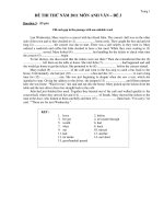 ĐỀ THI THỬ NĂM 2011 MÔN ANH VĂN – ĐỀ 3 doc