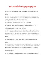 99 Cách để lấy lòng người phụ nữ potx