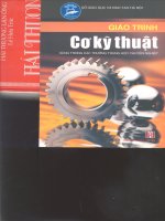 Giáo trình cơ kỹ thuật part 1 doc