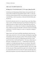 Tiểu luận về chiến tranh - Phần 5 pot