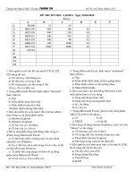 Đề thi lý thuyết tin học A ngày 25-04-2010 doc