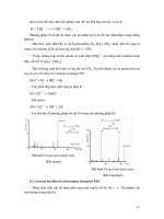 Giáo trinh : Phân tích cấu trúc hợp chất hữu cơ part 6 pps