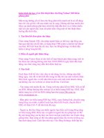 Giáo trình tin học :Các thủ thuật làm cho blog Yahoo! 360 thêm phong phú ppt