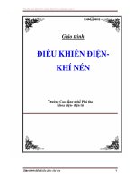 Giáo trình hệ thống điều khiển bằng khí nén