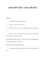 THĂM DÒ CHỨC NĂNG HÔ HẤP pot