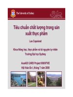 Qui Chuẩn Chất Lượng Sản Xuất Thành Phẩm Nông Nghiệp Phần 1 potx