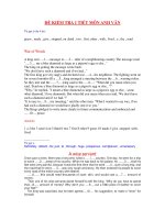 ĐỀ KIỂM TRA 1 TIẾT MÔN ANH VĂN potx