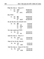 Bài tập và bài giải nguyên lý kế toán part 4 pps