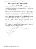 CÁC BÀI TOÁN THỂ TÍCH KHỐI ĐA DIỆN potx