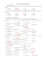 TEST 3: WAYS OF SOCIALIZING docx