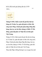 Thời kỳ đấu tranh giải phóng dân tộc (19391941) ppsx